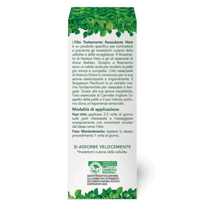 Olio Trattamento rassodante - Matt. Nutre il tuo benessere