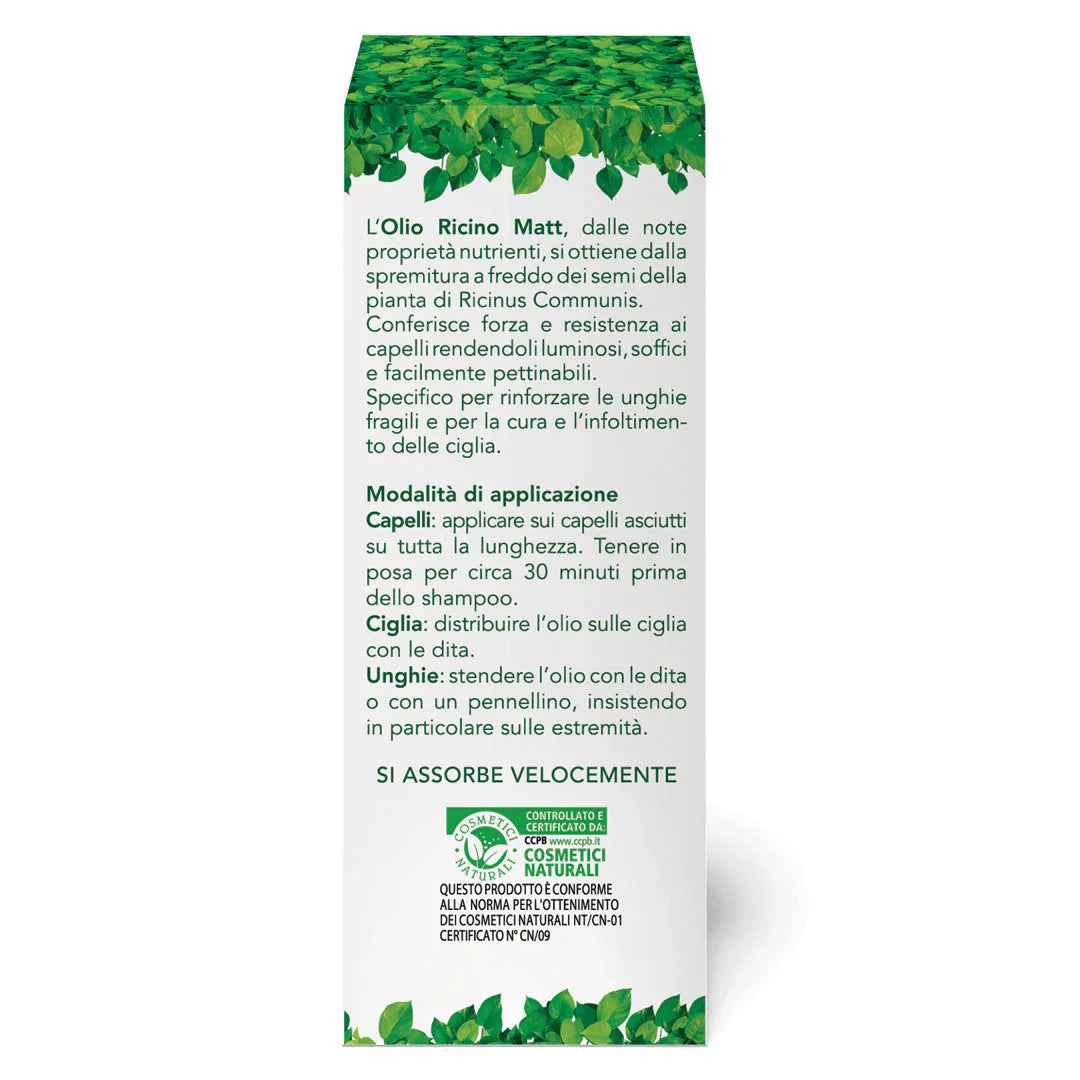 Olio di Ricino - Matt. Nutre il tuo benessere