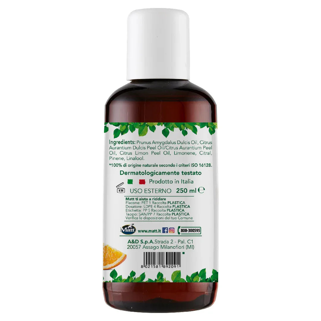 Olio Mandorle Dolci profumato Agrumi