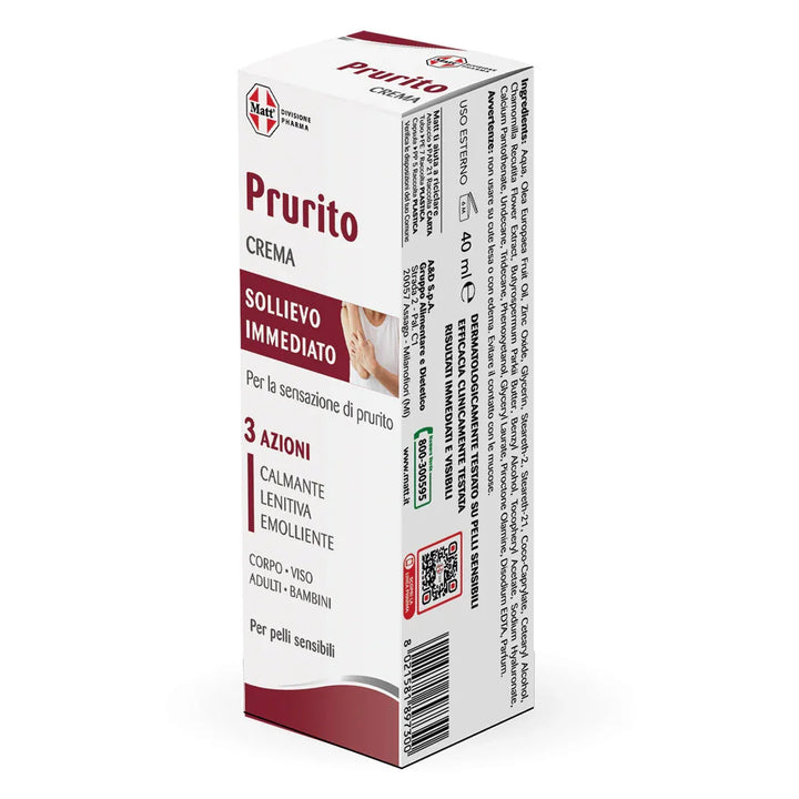 Prurito Crema - Matt. Nutre il tuo benessere