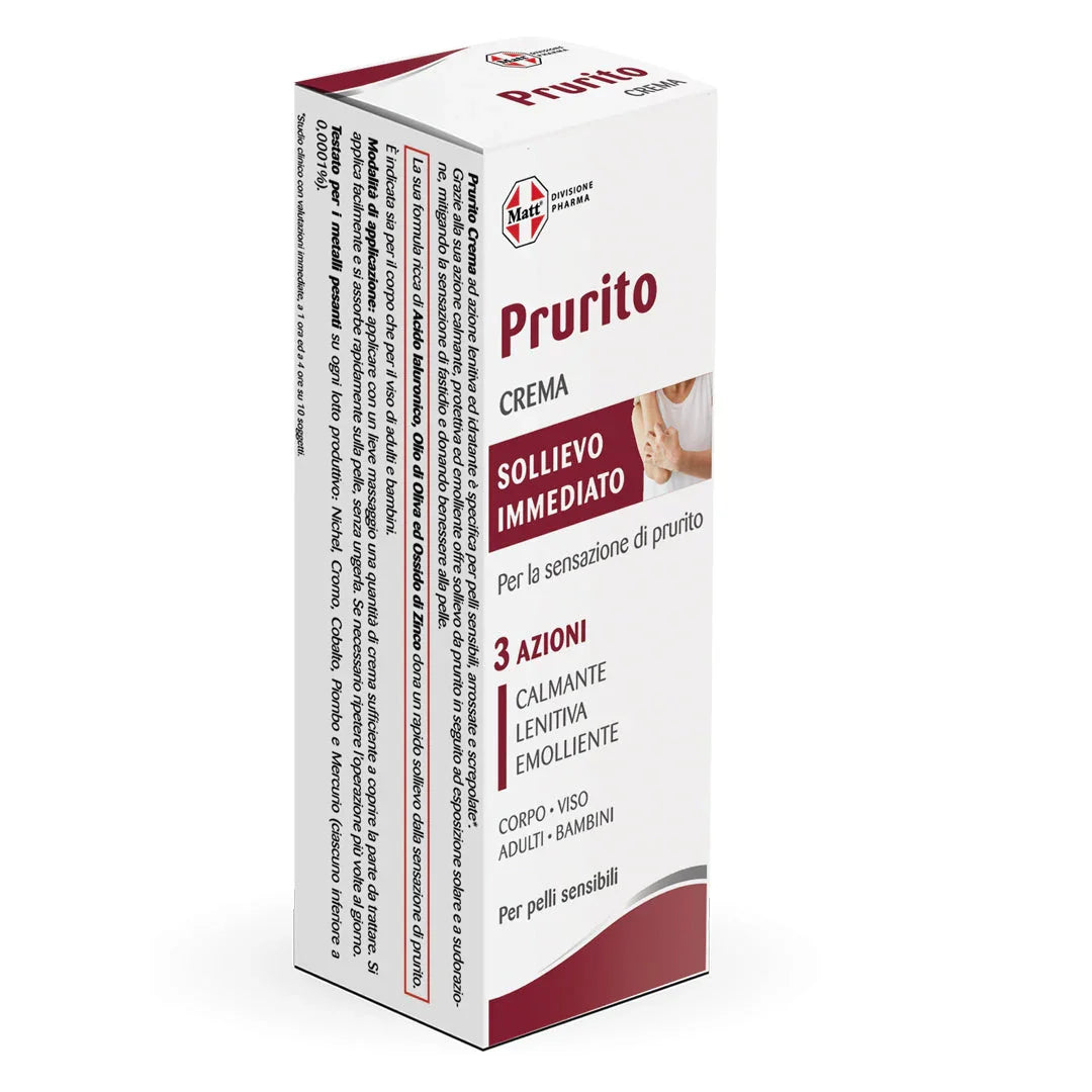 Prurito Crema - Matt. Nutre il tuo benessere