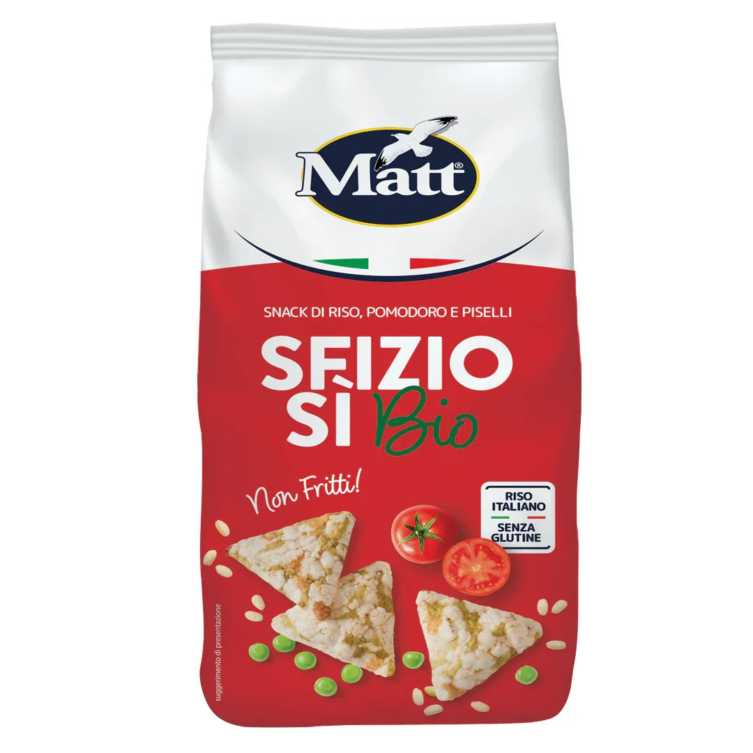 SfizioSì Riso, Pomodori e Piselli bio - Matt. Nutre il tuo benessere