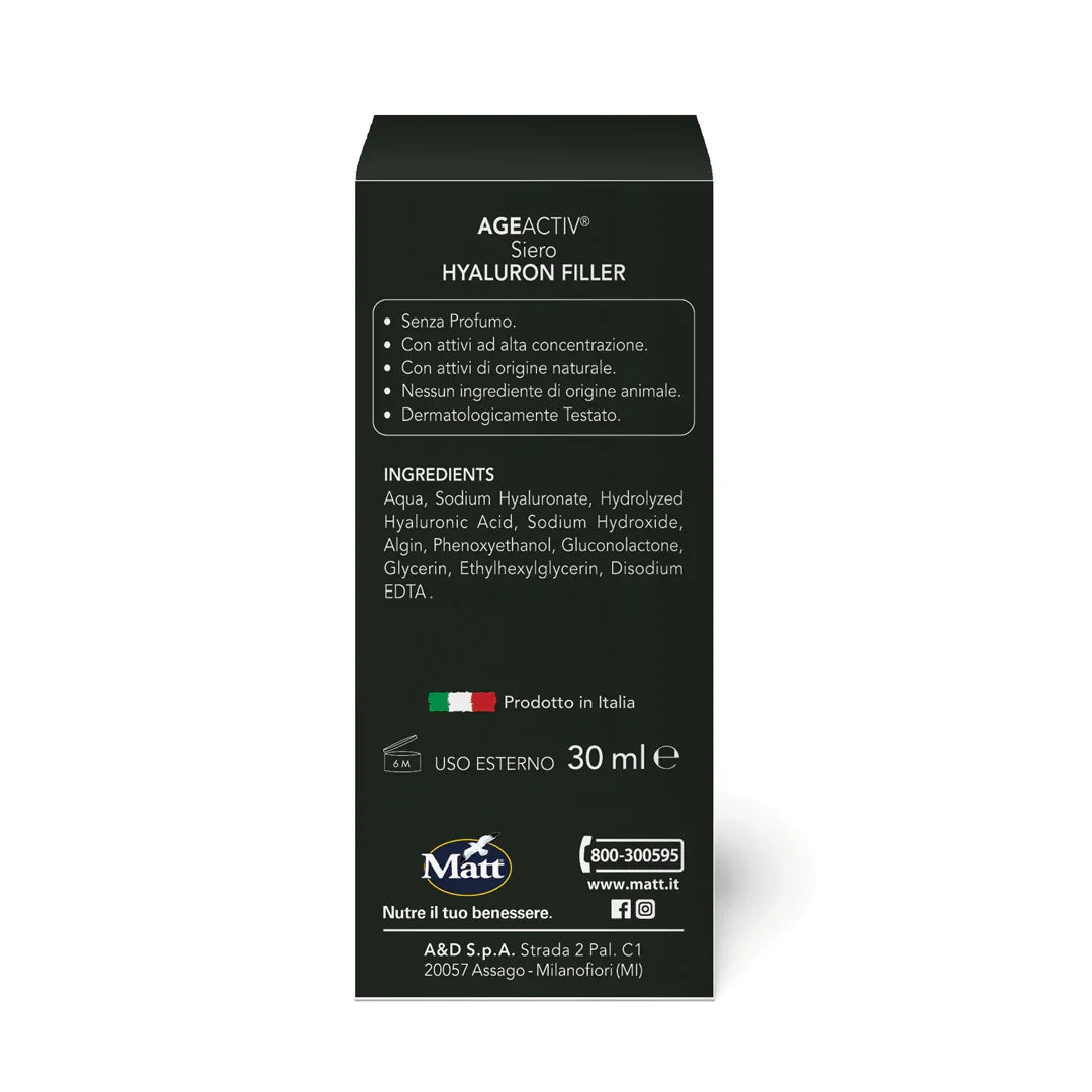 Siero Crema Acido Ialuronico bio-fermentato