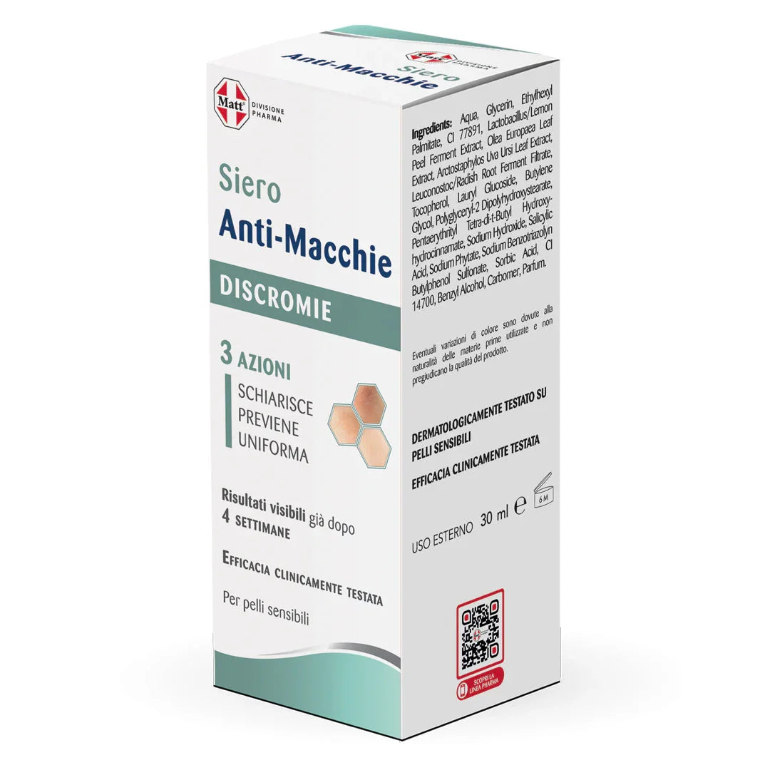 Siero anti-macchie - Matt. Nutre il tuo benessere