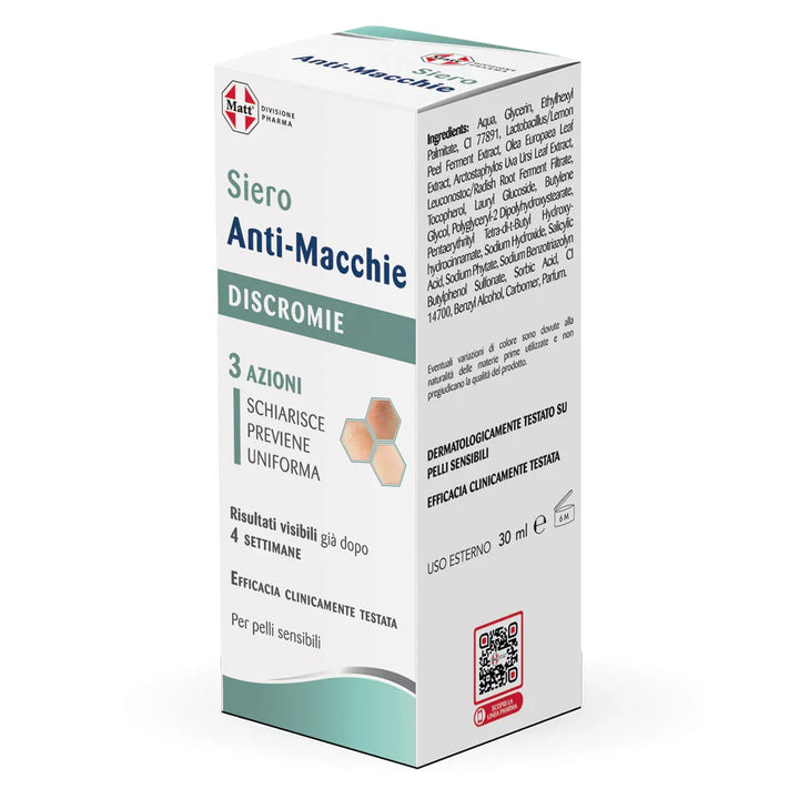 Siero anti-macchie - Matt. Nutre il tuo benessere