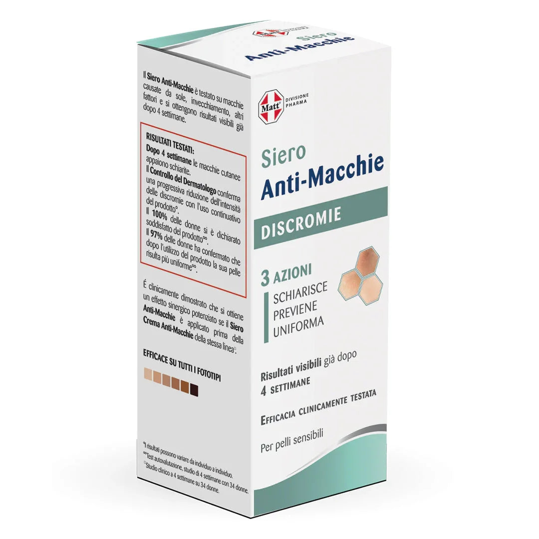 Siero anti-macchie - Matt. Nutre il tuo benessere