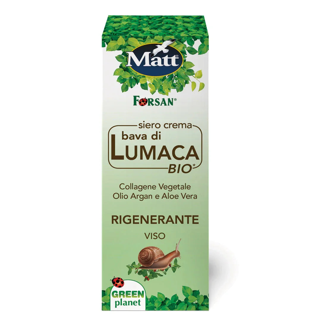 Siero Crema Bava di Lumaca BIO - Matt. Nutre il tuo benessere