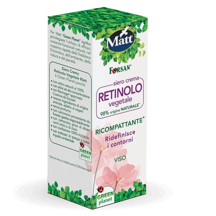 Siero Crema Retinolo Vegetale - Matt. Nutre il tuo benessere