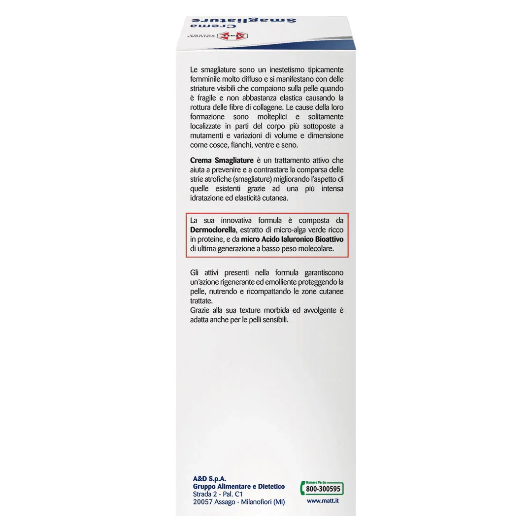 Crema Smagliature - Matt. Nutre il tuo benessere