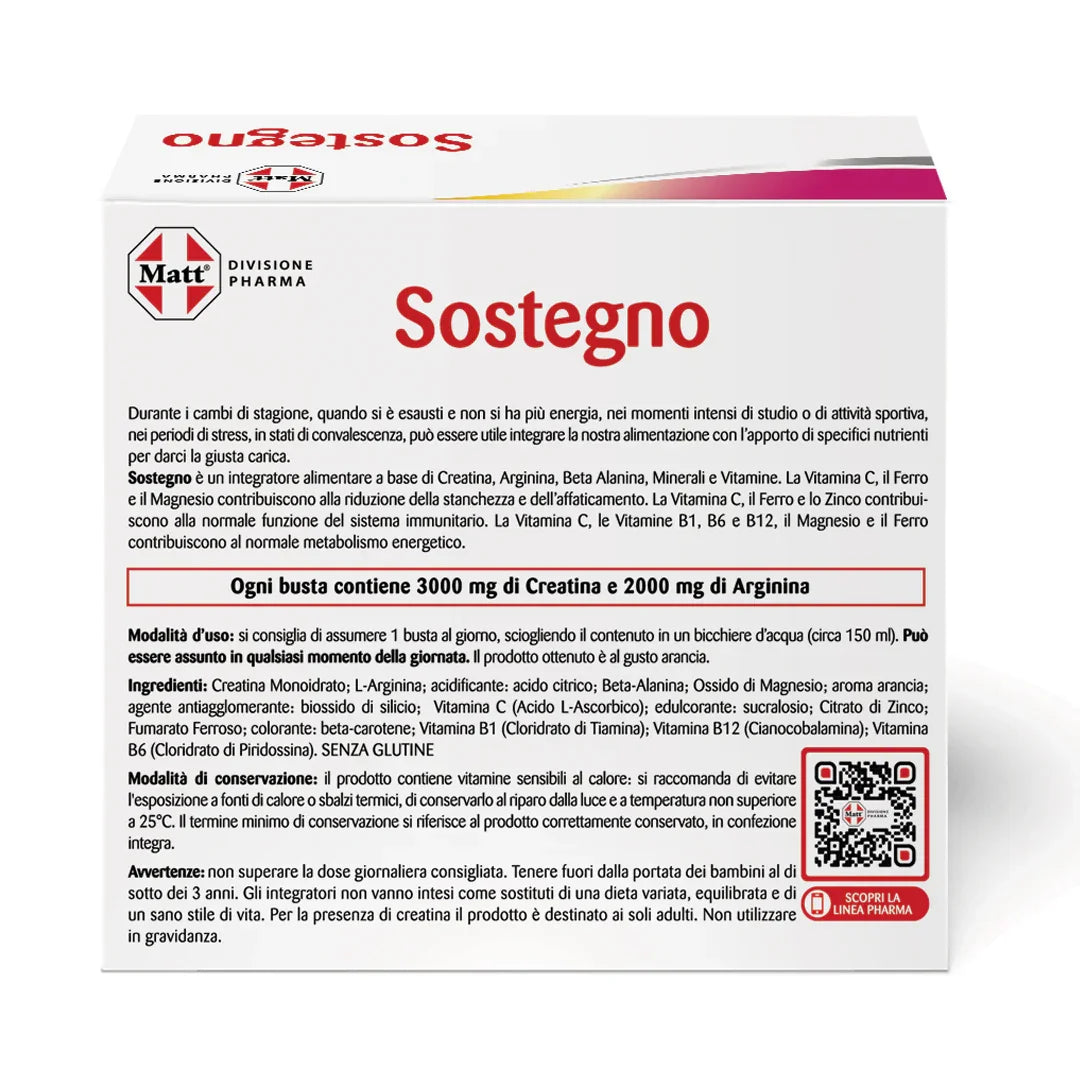 Sostegno - Matt. Nutre il tuo benessere