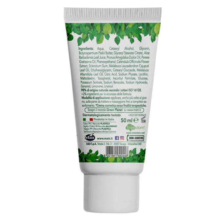 Crema Tea Tree Calendula - Matt. Nutre il tuo benessere
