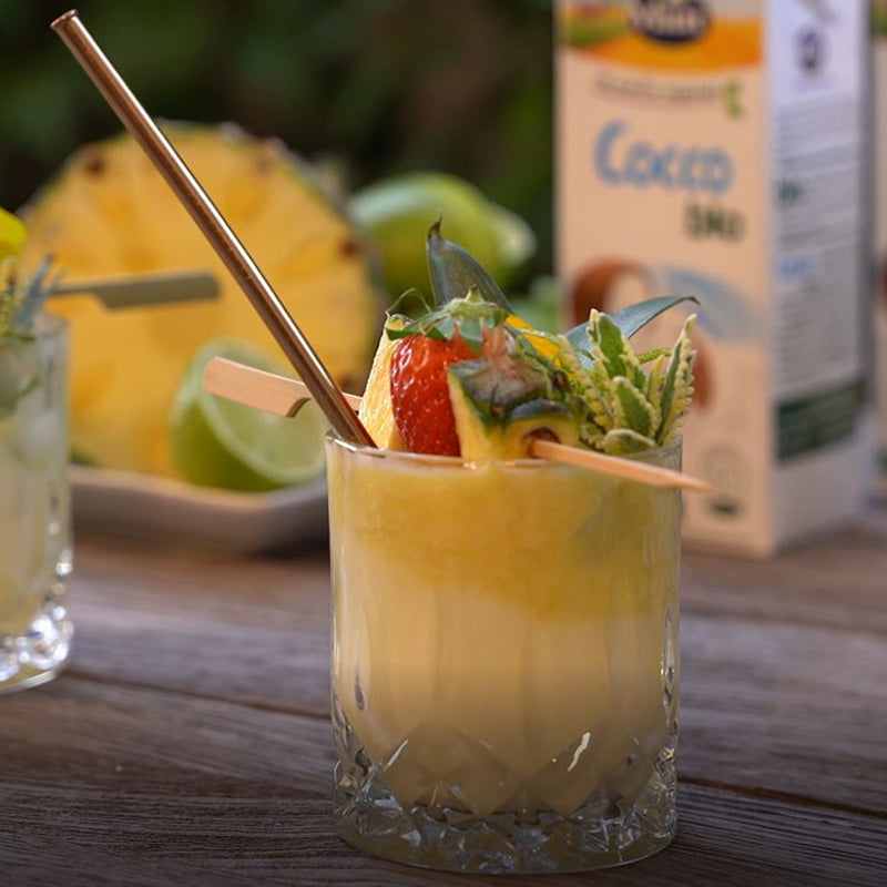 Coconut Garden Cocktail | Cocktail Rinfrescante con Ananas e Cocco | Matt