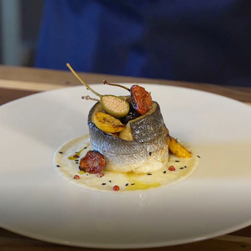 Rollè di Branzino con Pomodorini Confit e Crema di Finocchio | Ricetta Gourmet | Matt