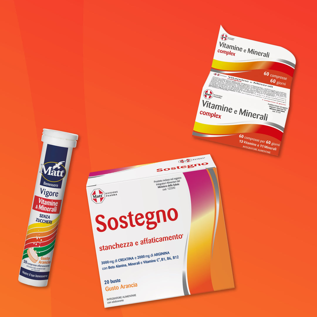 Vitamine e Minerali - Matt. Nutre il tuo benessere