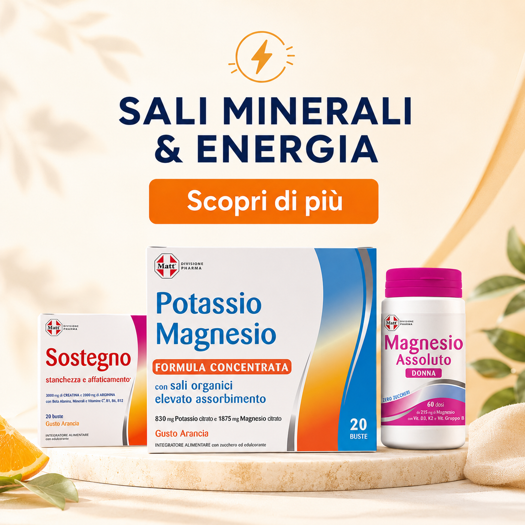 Vitamine e Minerali - Matt. Nutre il tuo benessere