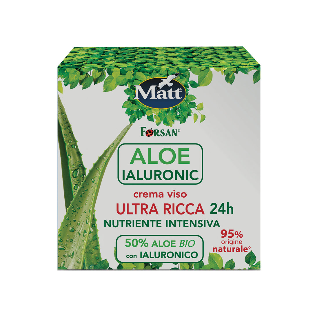 Aloe Ialuronic Crema Viso Ultra Ricca 24h