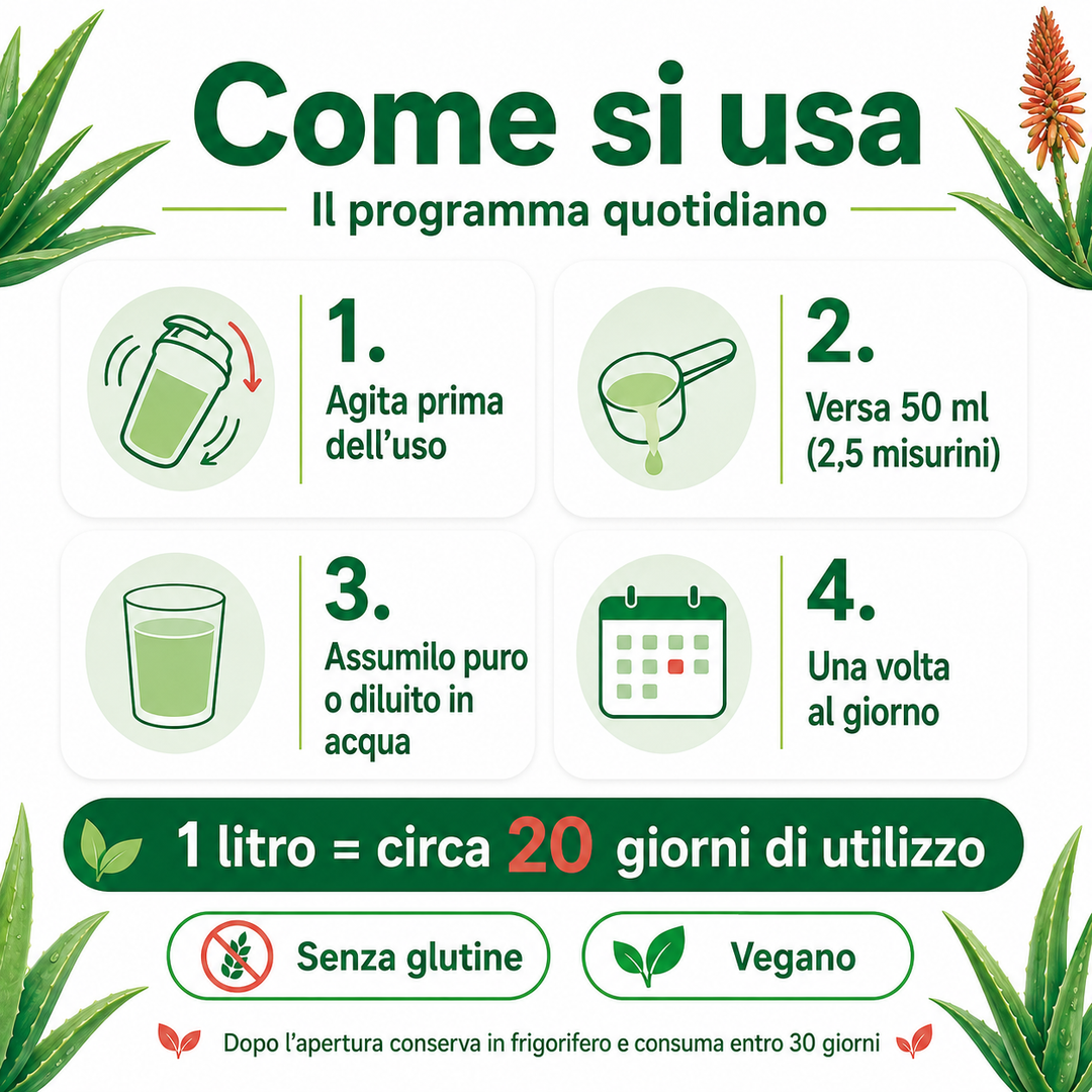 Aloe Vera juice pure pulp 1L