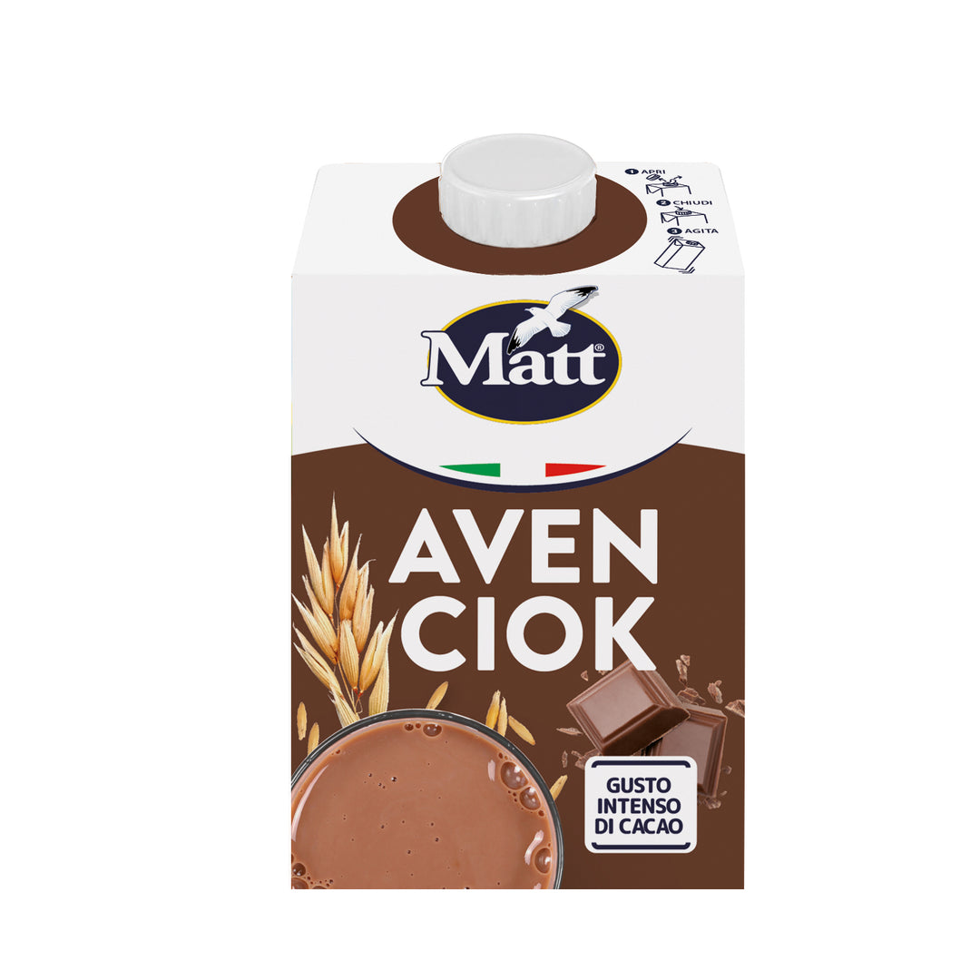 Avenciok Matt bevanda vegetale avena cioccolato senza lattosio 500 ml