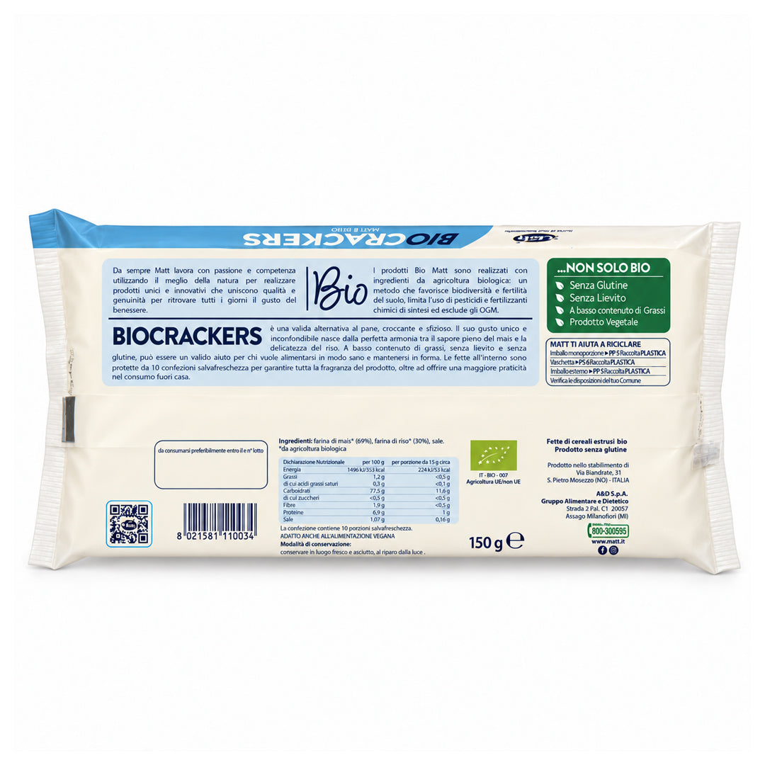 BioCrackers mais e riso