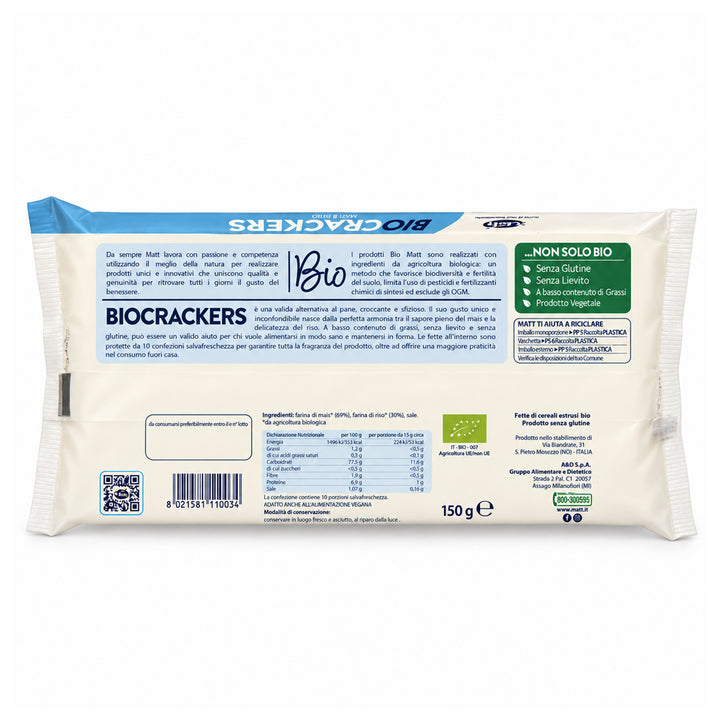 BioCrackers mais e riso