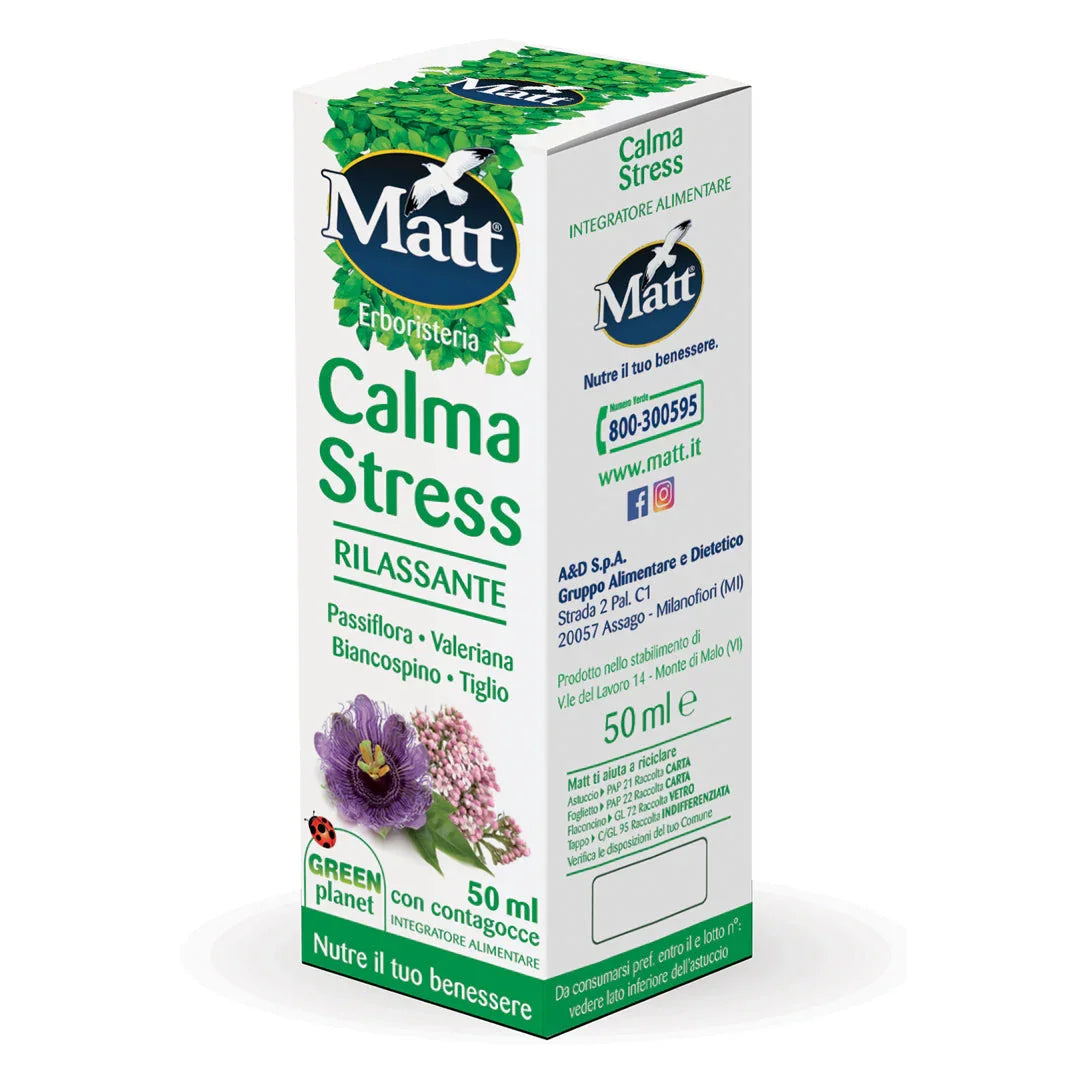 Calma Stress Matt: gocce rilassanti per ansia, sonno e agitazione ...