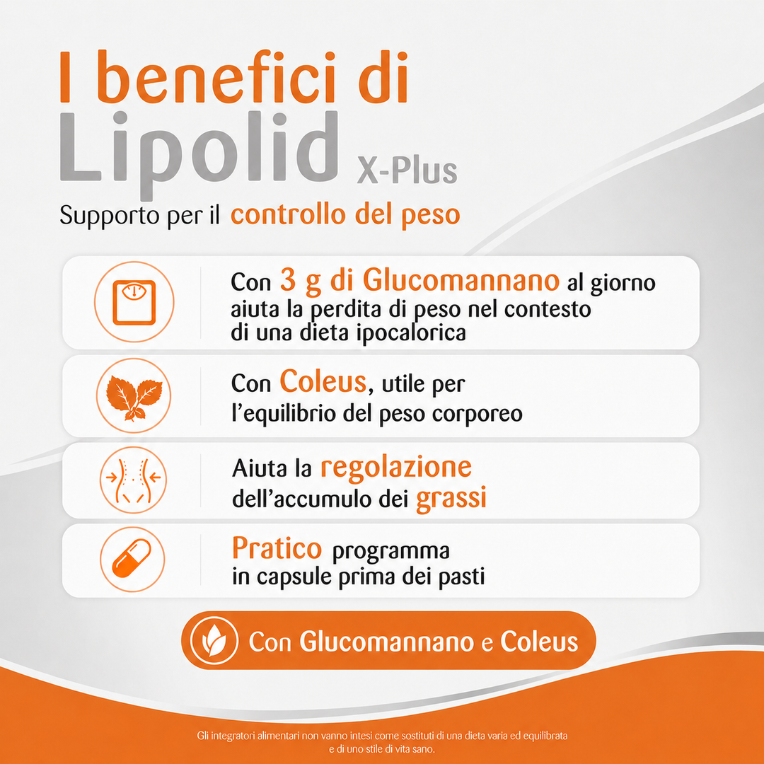 Lipolid X-Plus Multipack 3 Mesi