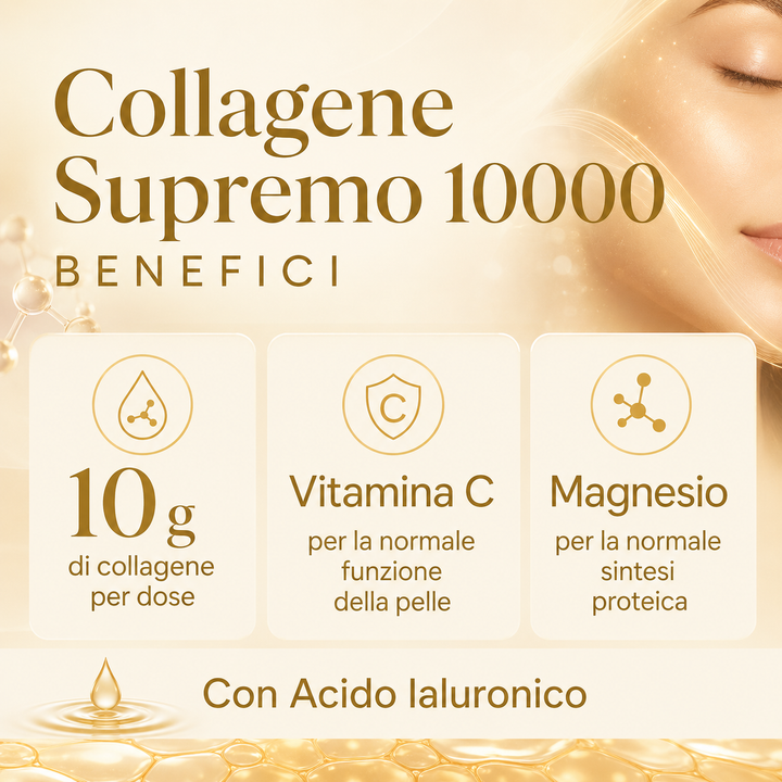 Collagene Supremo 10000 Multipack 2 mesi