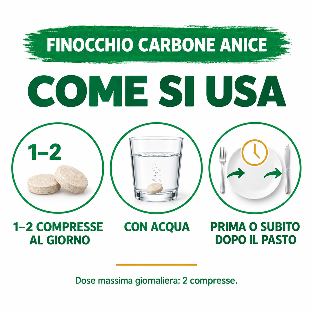 Finocchio carbone anice
