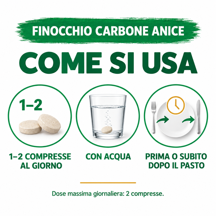 Finocchio carbone anice