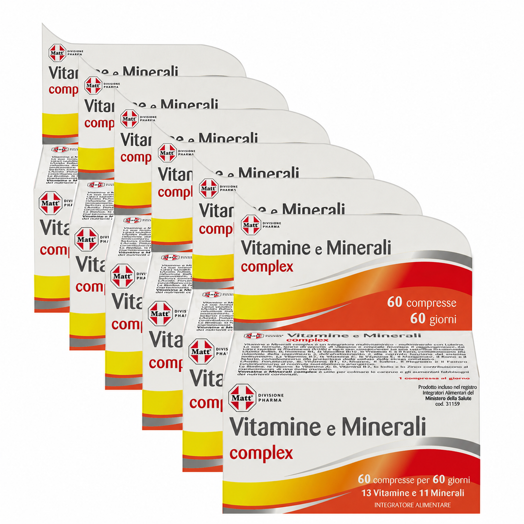 Vitamine e Minerali complex Multipack 5 Mesi