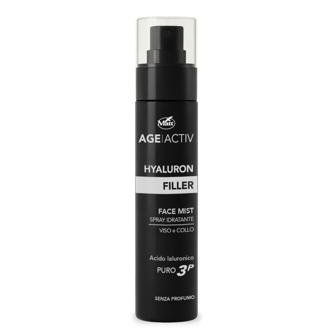 AGEACTIV Hyaluron Filler Face Mist Matt spray idratante acido ialuronico 3 pesi molecolari 150ml'