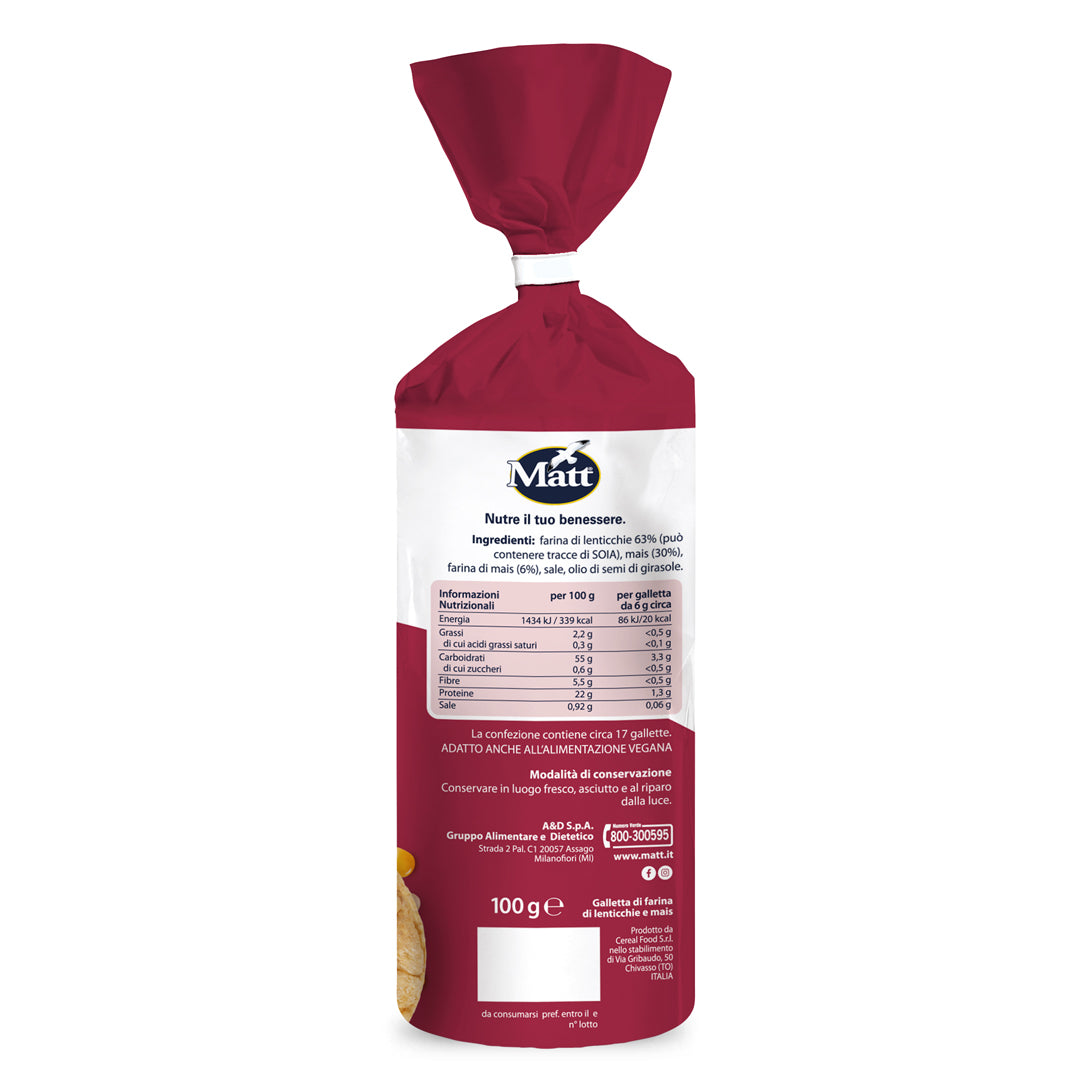 Organic Corn Protein Cakes