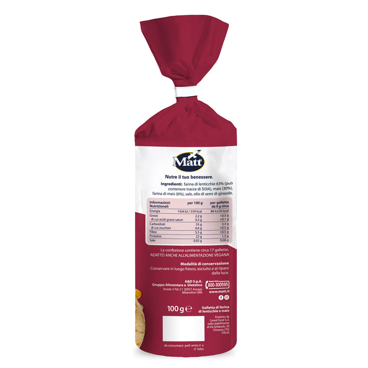 Organic Corn Protein Cakes