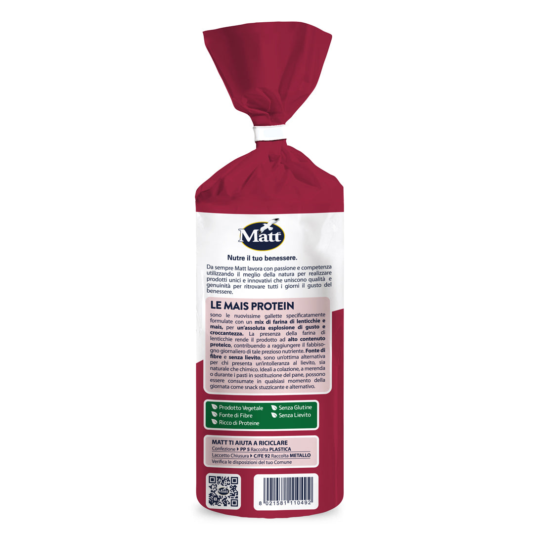 Organic Corn Protein Cakes