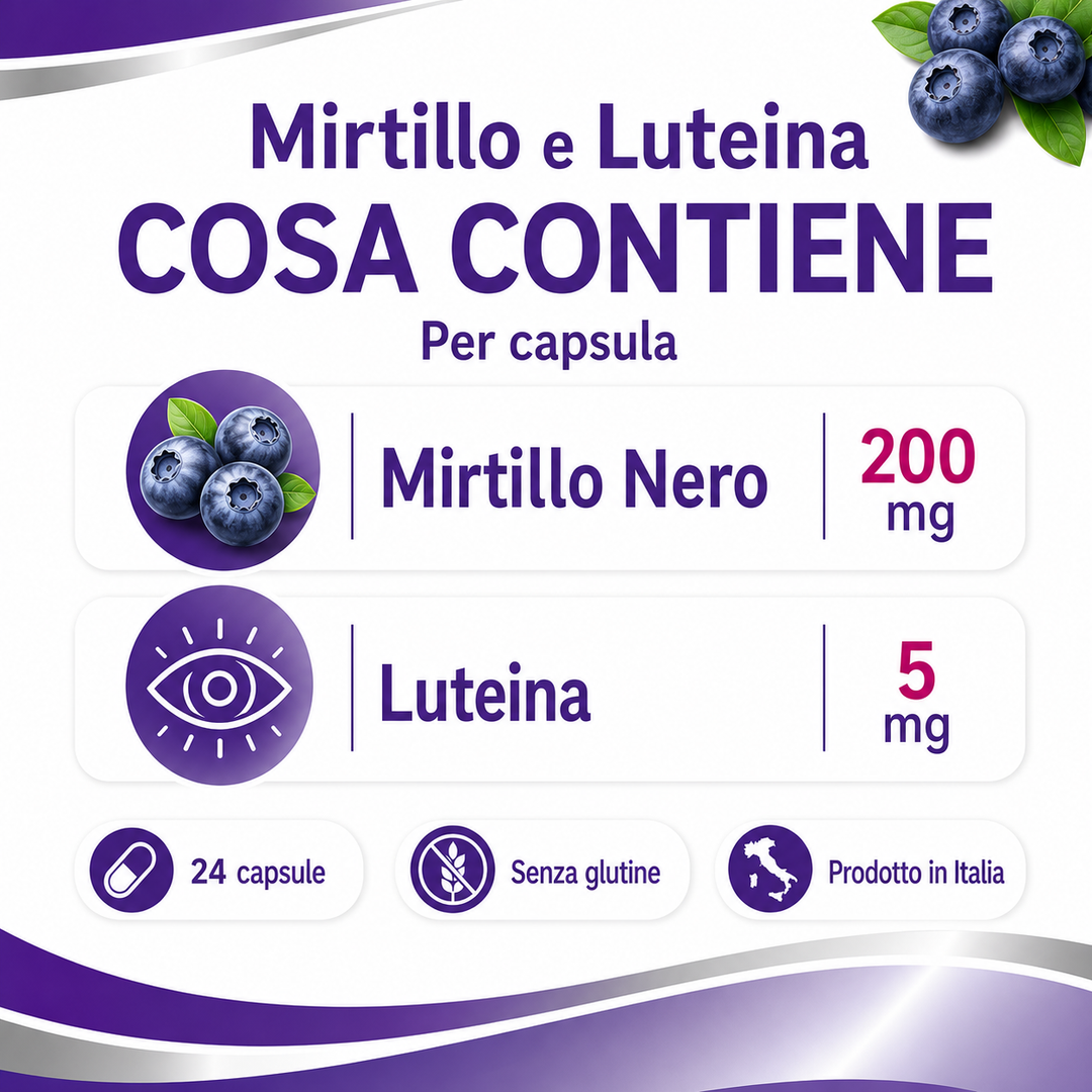 Mirtillo e Luteina Multipack 3 Mesi