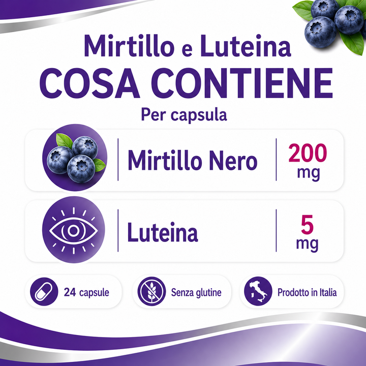 Mirtillo e Luteina Multipack 3 Mesi