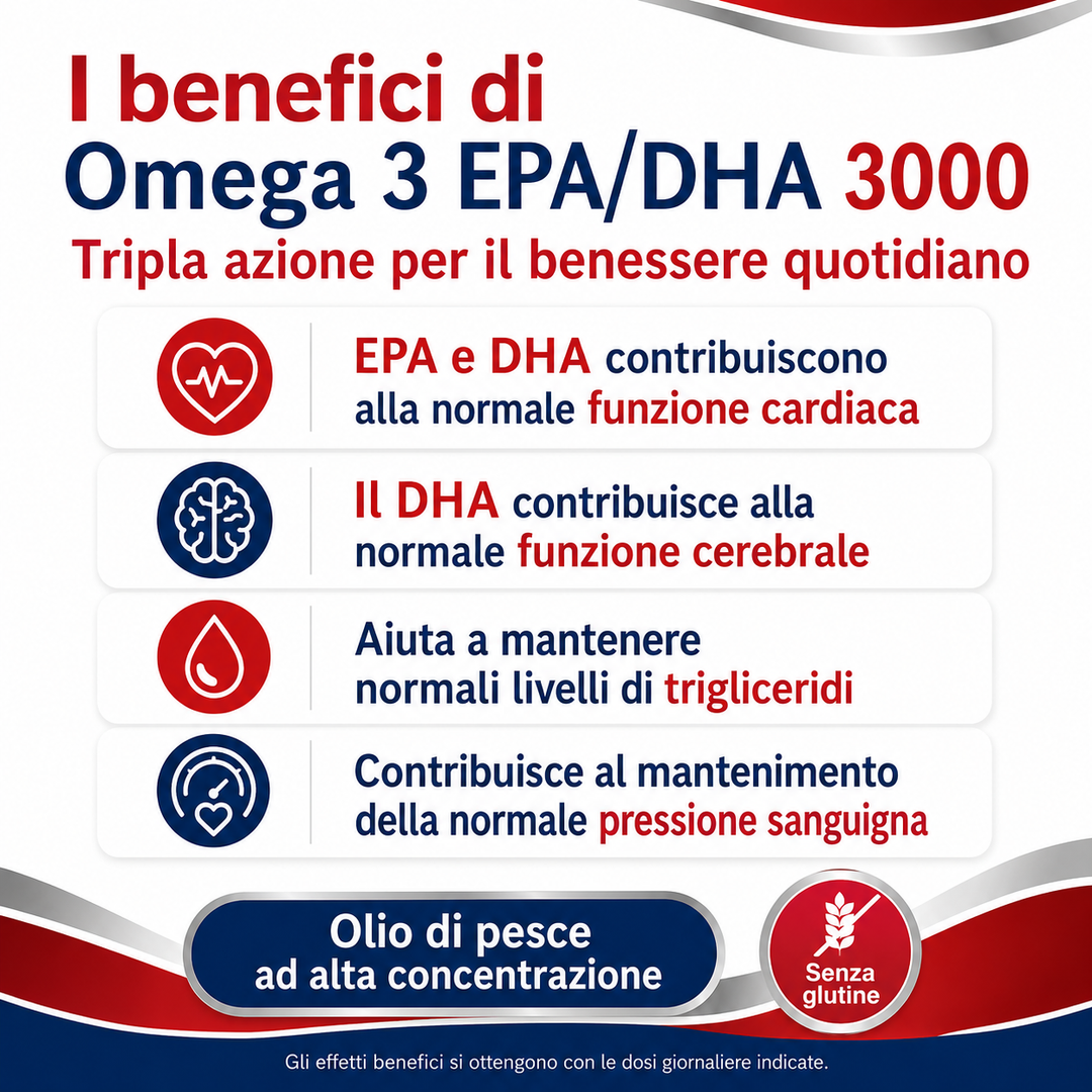 Omega 3 EPA/DHA 3000