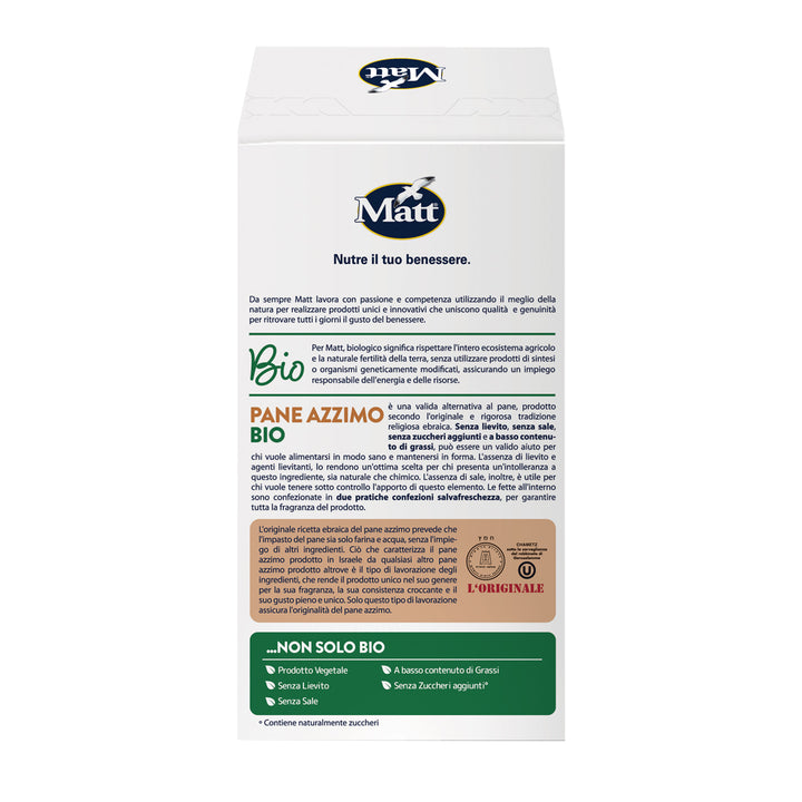 Pane Azzimo Bio 200 g