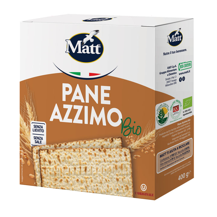 Pane Azzimo Bio 400 g
