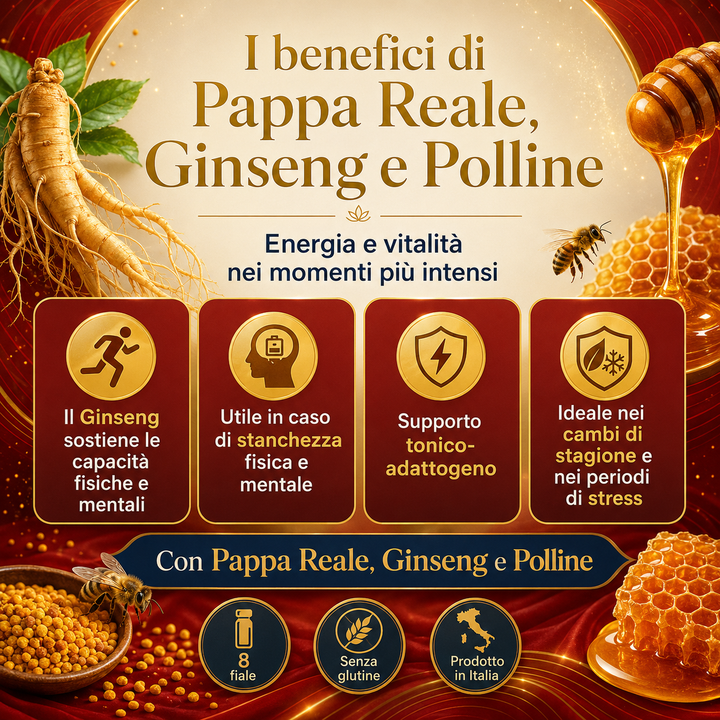 Royal Jelly Ginseng and Pollen