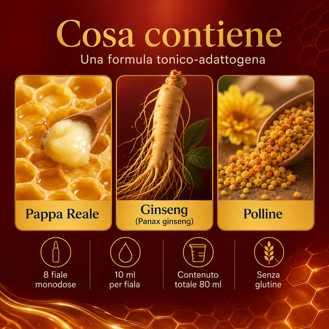 Royal Jelly Ginseng and Pollen