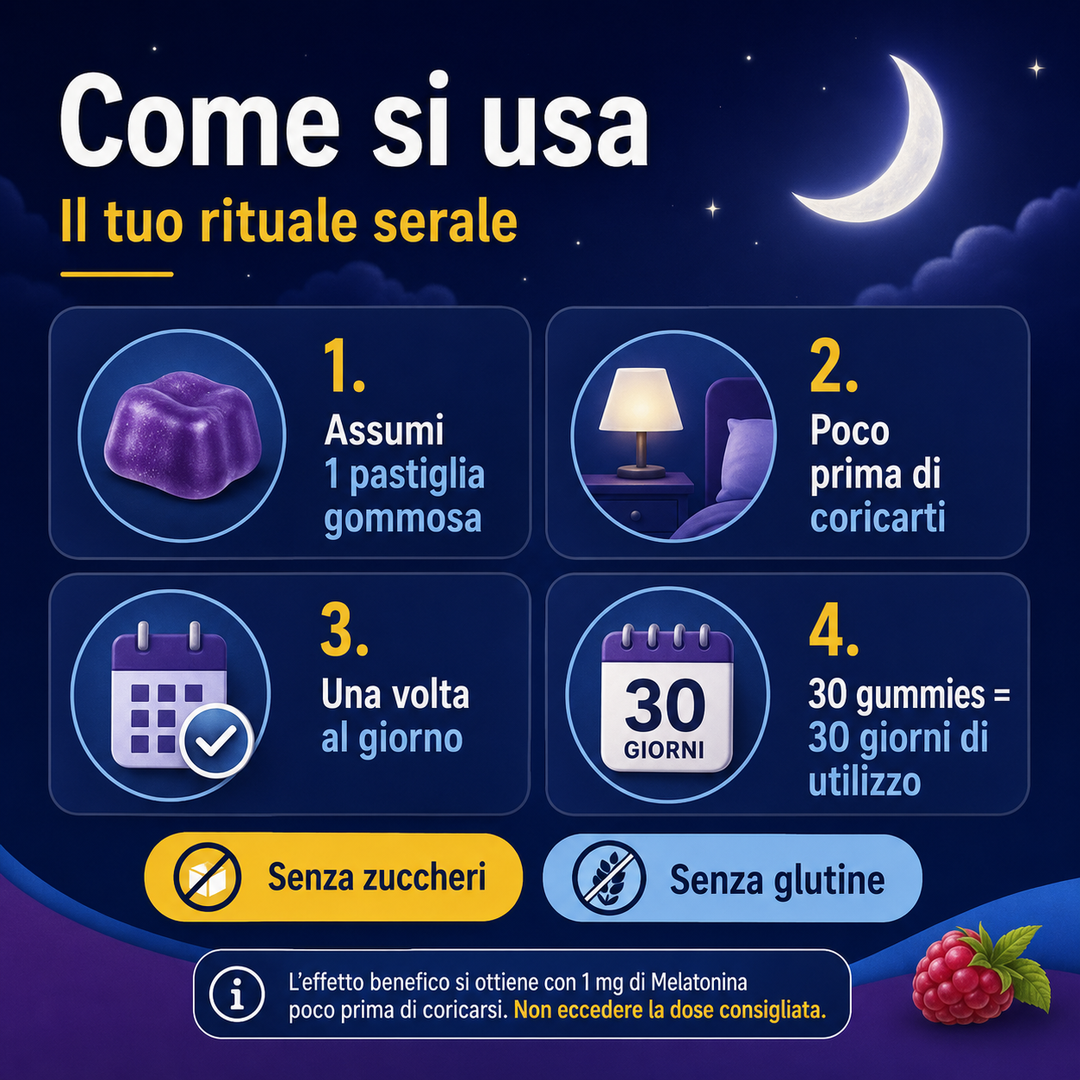 Sleepy Gummies Pack 5 Mesi