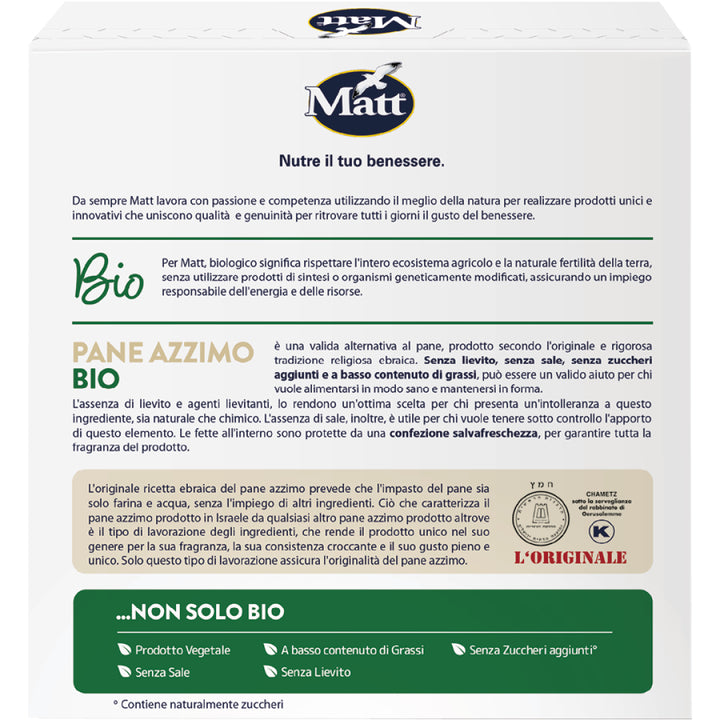 Pane Azzimo Bio 400 g