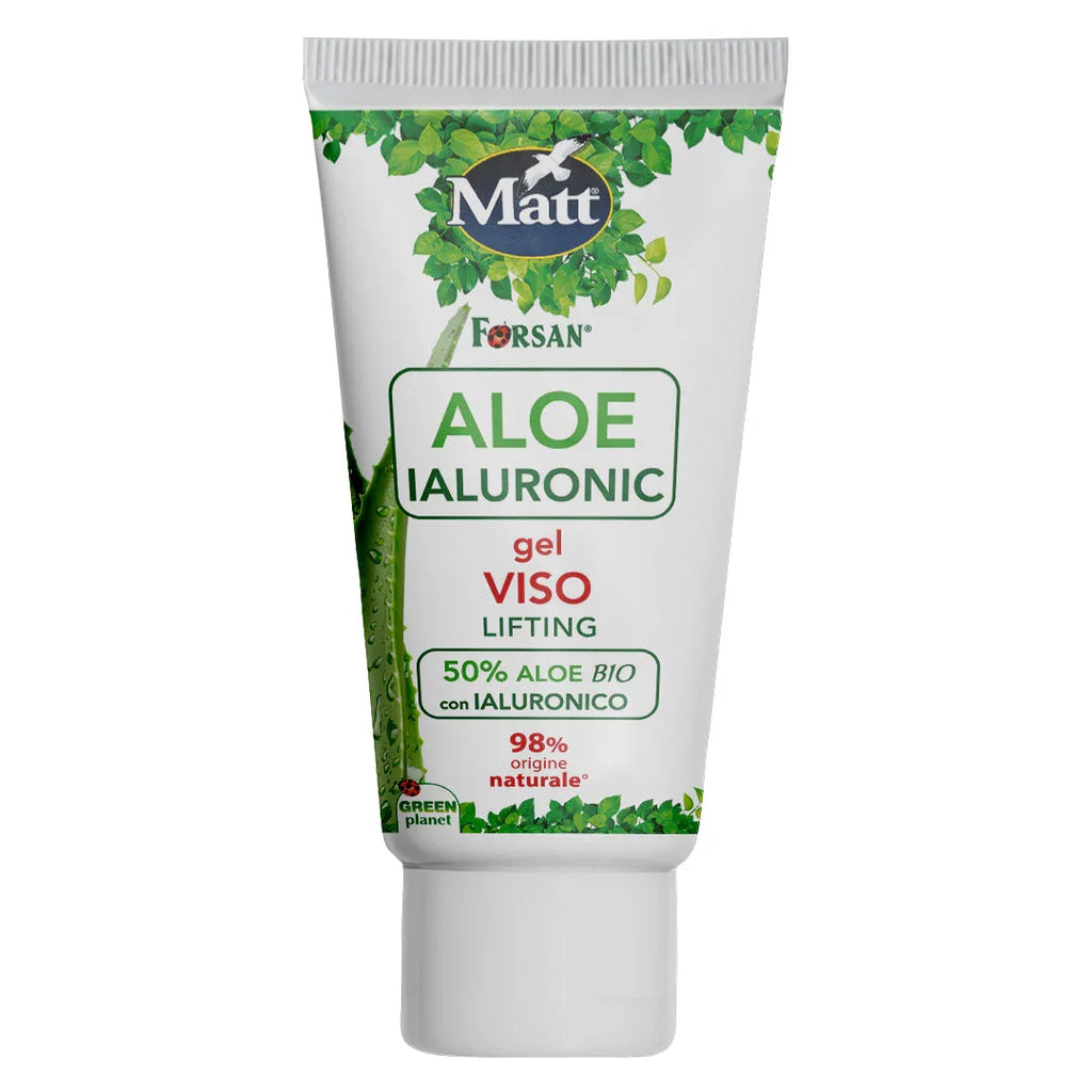 Aloe Ialuronic gel Viso  Matt. Nutre il tuo benessere
