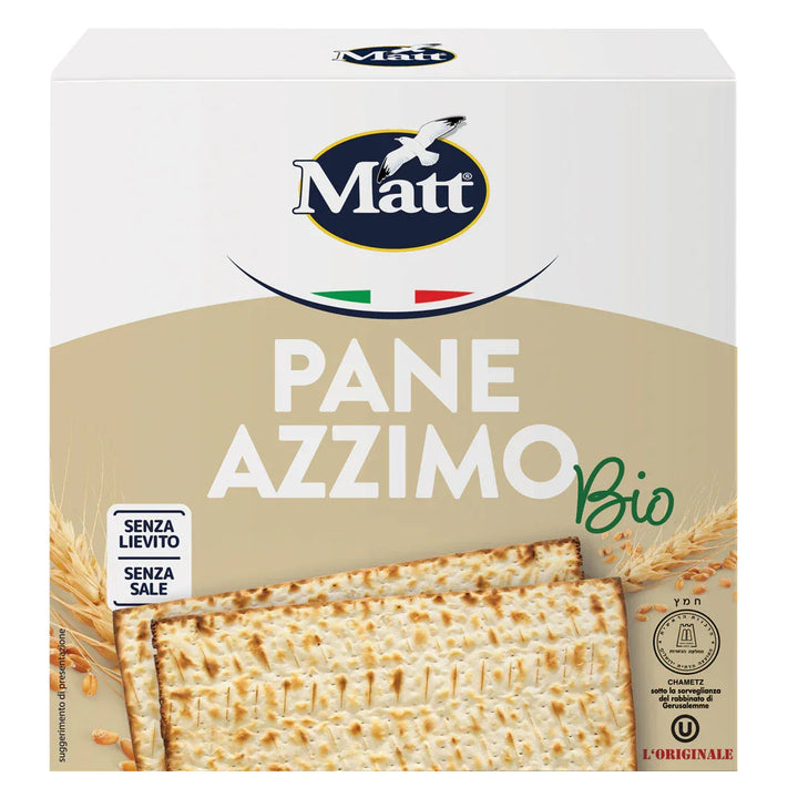 Pane Azzimo Bio 400 g - Matt. Nutre il tuo benessere