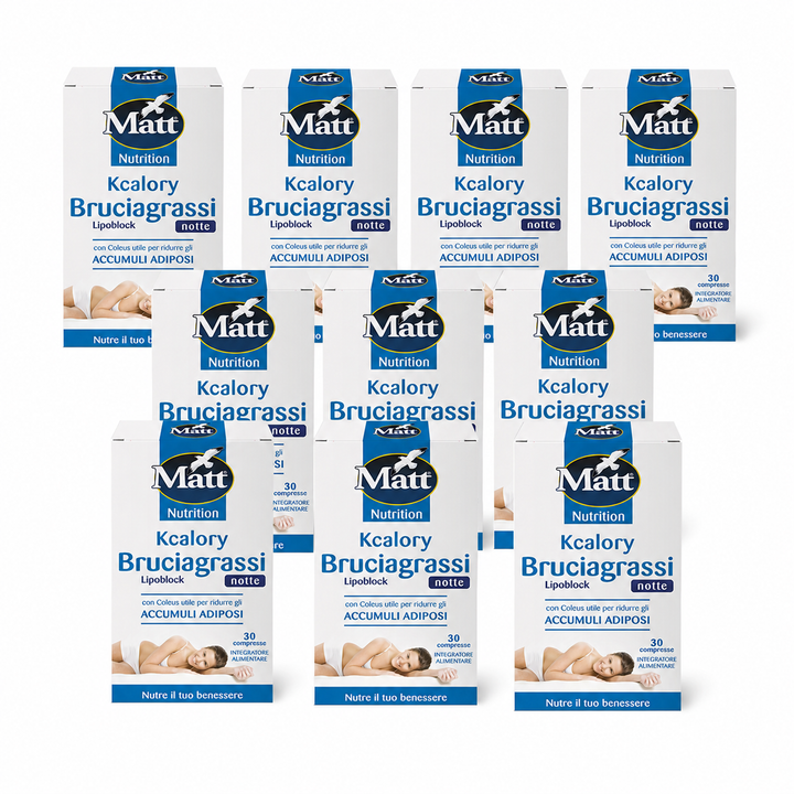 Kcalory Bruciagrassi Lipoblock Notte Multipack 4 Mesi