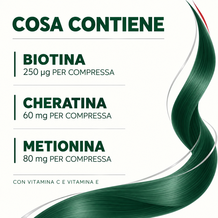 Biotina e Cheratina Capelli