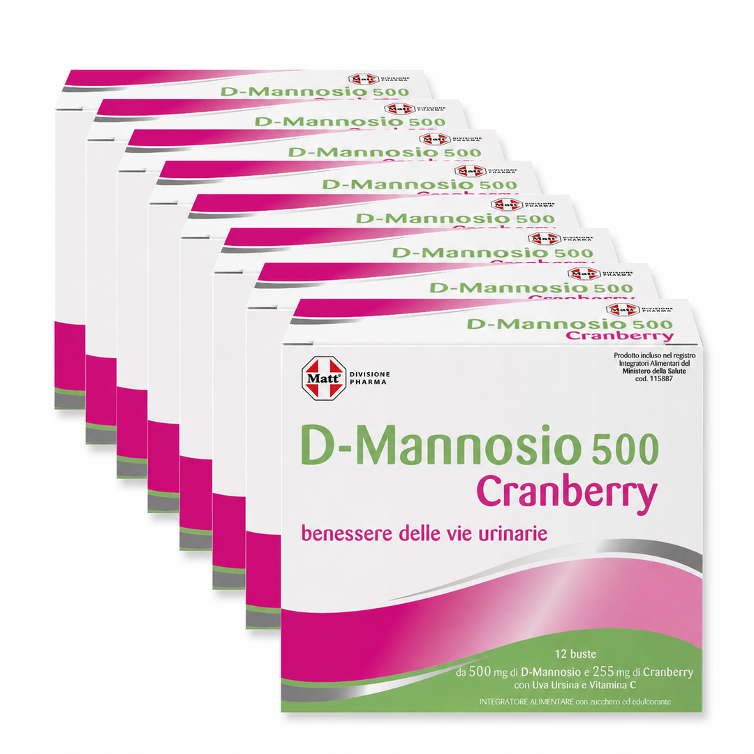 D-Mannosio 500 Cranberry Multipack 3 Mesi