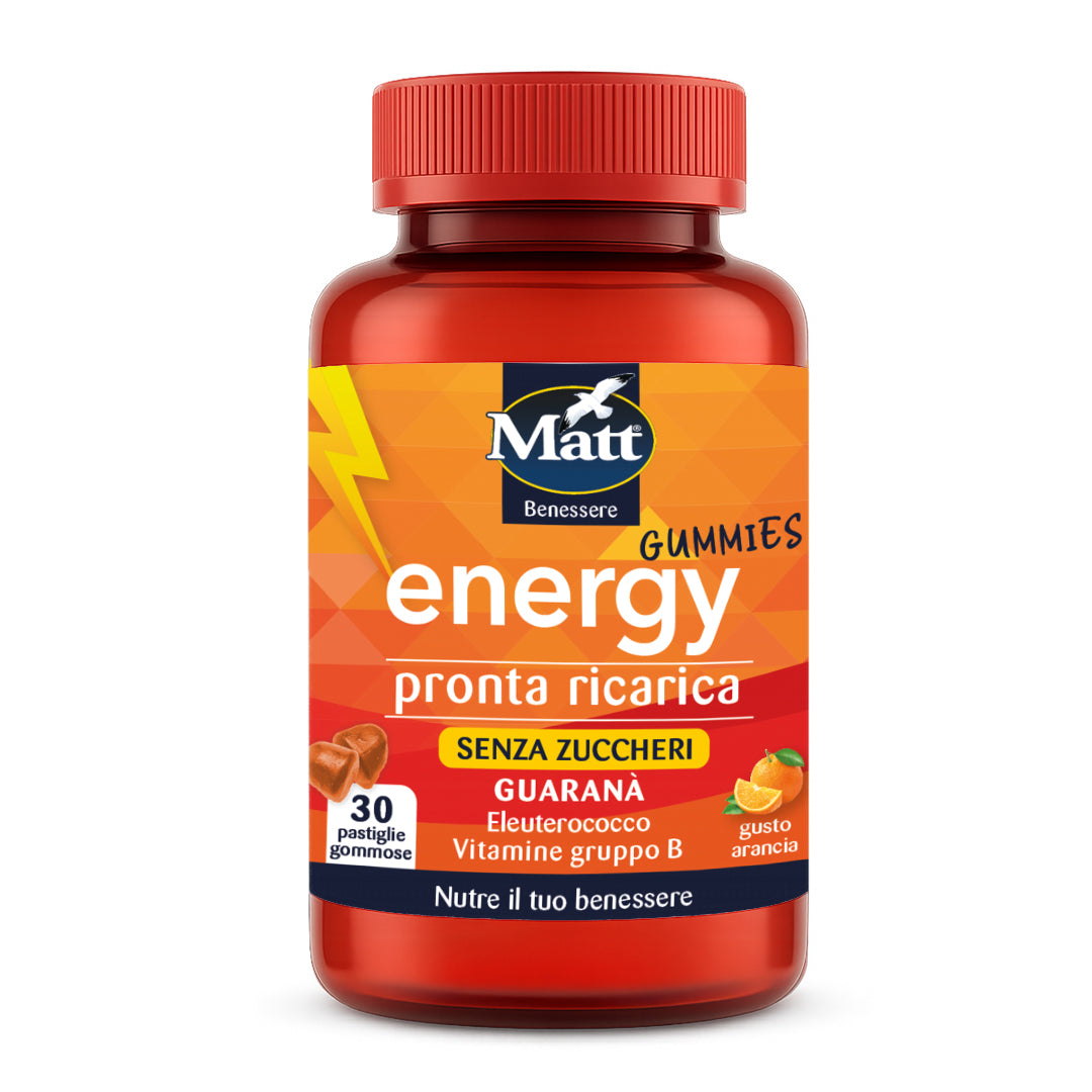 Energy Gummies - Matt. Nutre il tuo benessere