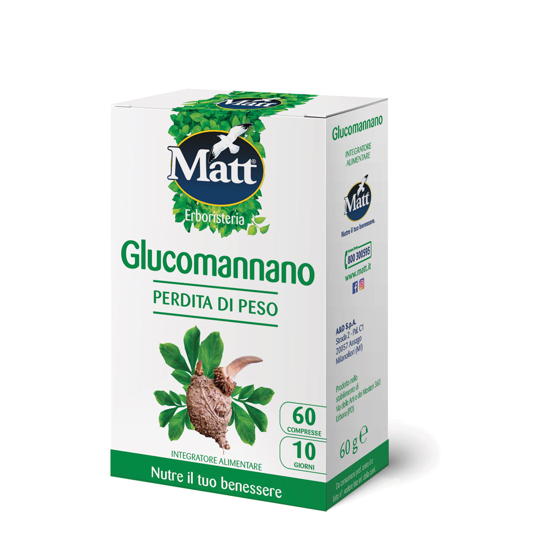 Glucomannano 60 compresse